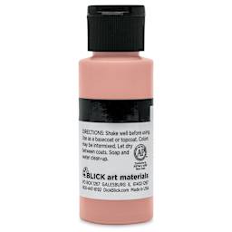 Blick Matte Acrylic - Orange Light, 2 oz bottle back