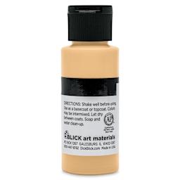 Blick Matte Acrylic - Yellow Orange Light, 2 oz bottle back