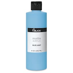 Blick Matte Acrylic - Blue Light, 8 oz