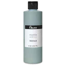 Blick Matte Acrylic - Sage Blue, 8 oz