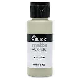 Blick Matte Acrylic - Celadon, 2 oz bottle