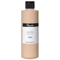 Blick Matte Acrylic - Beige, 8 oz