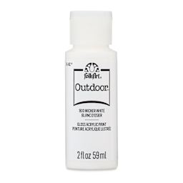 FolkArt Outdoor Acrylic Paint - Wicker White, 2 oz, Bottle