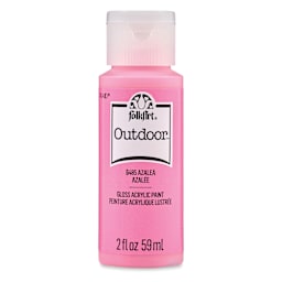 FolkArt Outdoor Acrylic Paint - Azalea, 2 oz, Bottle