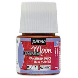 Pebeo Fantasy Moon Paints - Carmine, 45 ml bottle