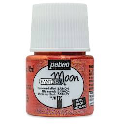 Pebeo Fantasy Moon Paints - Salmon, 45 ml bottle