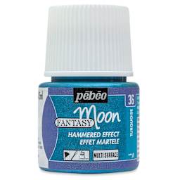Pebeo Fantasy Moon Paints - Turquoise, 45 ml bottle