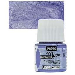 Pebeo Fantasy Moon Paint - Lilac, 45 ml bottle and swatch