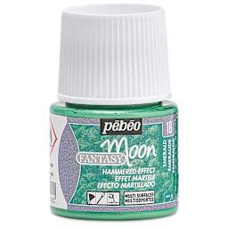 Pebeo Fantasy Moon Paints - Emerald, 45 ml bottle