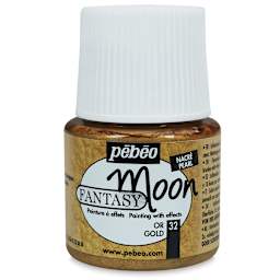 Pebeo Fantasy Moon Paints - Gold, 45 ml bottle
