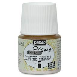 Pebeo Fantasy Prisme Paints - Eggshell White, 45 ml bottle