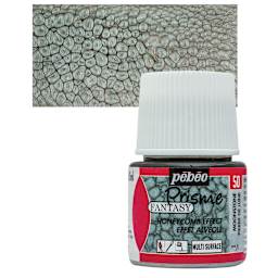 Pebeo Fantasy Prisme Paint - Moonstone, 45 ml bottle and swatch
