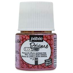 Pebeo Fantasy Prisme Paints - Antique Pink, 45 ml bottle