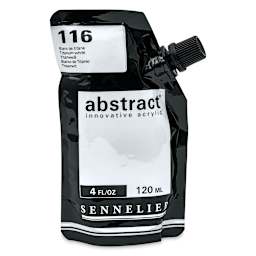 Sennelier Abstract Acrylic - Titanium White, 120 ml pouch