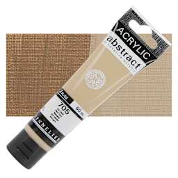 Sennelier Abstract Acrylic - Warm Grey, 60 ml tube and swatch