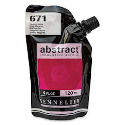 Sennelier Abstract Acrylic - Deep Magenta, 120 ml pouch