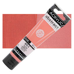 Sennelier Abstract Acrylic - Venetian Pink, 60 ml tube and swatch