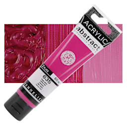 Sennelier Abstract Acrylic - Carmine Red, 60 ml tube and swatch