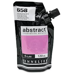 Sennelier Abstract Acrylic - Quinacridone Pink, 120 ml pouch