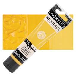Sennelier Abstract Acrylic - Cadmium Yellow Medium Hue, 60 ml tube and swatch