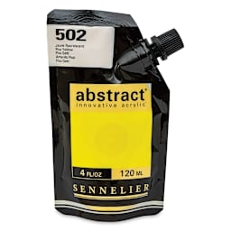 Sennelier Abstract Acrylic - Fluorescent Yellow, 120 ml pouch