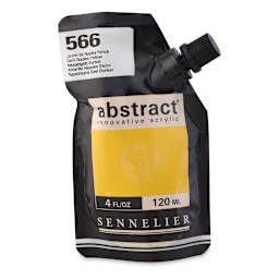 Sennelier Abstract Acrylic - Dark Naples Yellow, 120 ml pouch