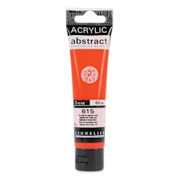Sennelier Abstract Acrylic - Cadmium Red Orange Hue, 60 ml tube