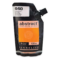 Sennelier Abstract Acrylic - Red Orange, 120 ml pouch