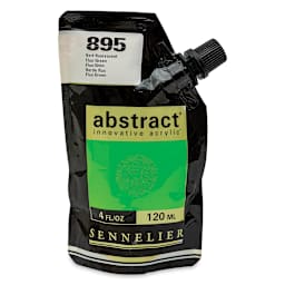 Sennelier Abstract Acrylic - Fluoresecnt Green, 120 ml pouch