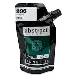 Sennelier Abstract Acrylic - Phthalo Green, 120 ml pouch