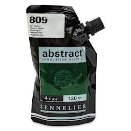 Sennelier Abstract Acrylic - Hookers Green, 120 ml pouch