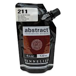 Sennelier Abstract Acrylic - Burnt Sienna, 120 ml pouch
