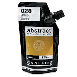 Sennelier Abstract Acrylic - Iridescent Gold, 120 ml pouch