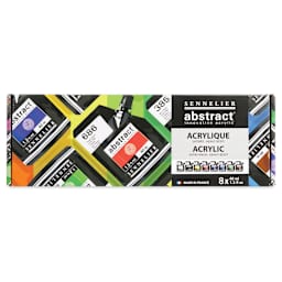 Abstract Acrylic Sets 8-Color 40ml Introductory Set