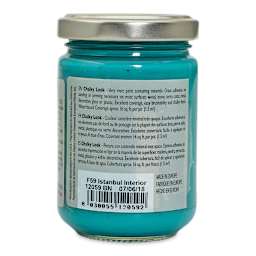 Fleur Chalky Look Paint - Istanbul Interior, 4.4 oz jar back