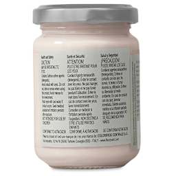 Fleur Chalky Look Paint - Sugar, 4.4 oz jar back