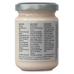 Fleur Chalky Look Paint - Cream Love, 4.4 oz jar back