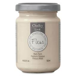 Fleur Chalky Look Paint - Cream Love, 4.4 oz jar