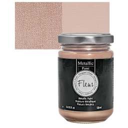 Fleur Chalky Look Paint - Lingotto, 4.4 oz jar and swatch