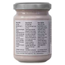 Fleur Chalky Look Paint - Indian Elephant, 4.4 oz jar back