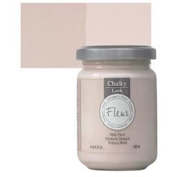 Fleur Chalky Look Paint - Magnolia, 4.4 oz jar and swatch