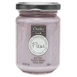 Fleur Chalky Look Paint - Milady Rose, 4.4 oz jar