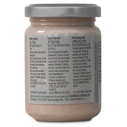 Fleur Chalky Look Paint - Powder Rose, 4.4 oz jar back
