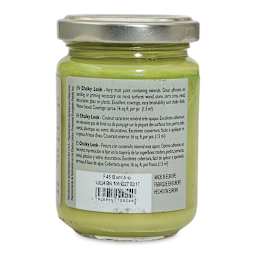 Fleur Chalky Look Paint - Bamboo, 4.4 oz jar back