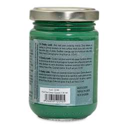Fleur Chalky Look Paint - The Green Queen, 4.4 oz jar back