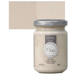 Fleur Chalky Look Paint - Taupe Sophistication, 4.4 oz jar and swatch