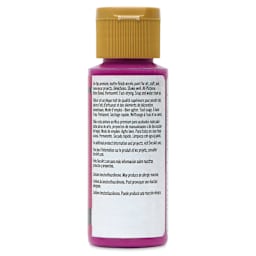 DecoArt Americana Acrylic Paint - Love Potion, 2 oz, back label