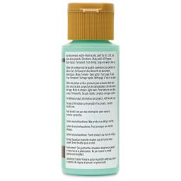 DecoArt Americana Acrylic Paint - Amazement, 2 oz, back label