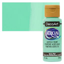 DecoArt Americana Acrylic Paint - Amazement, 2 oz bottle and swatch