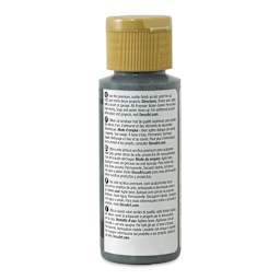 DecoArt Americana Acrylic Paint - Zinc, 2 oz (Back of bottle)
